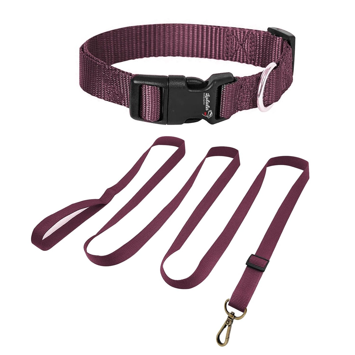 Dog Collar and Leash Set, Nylon