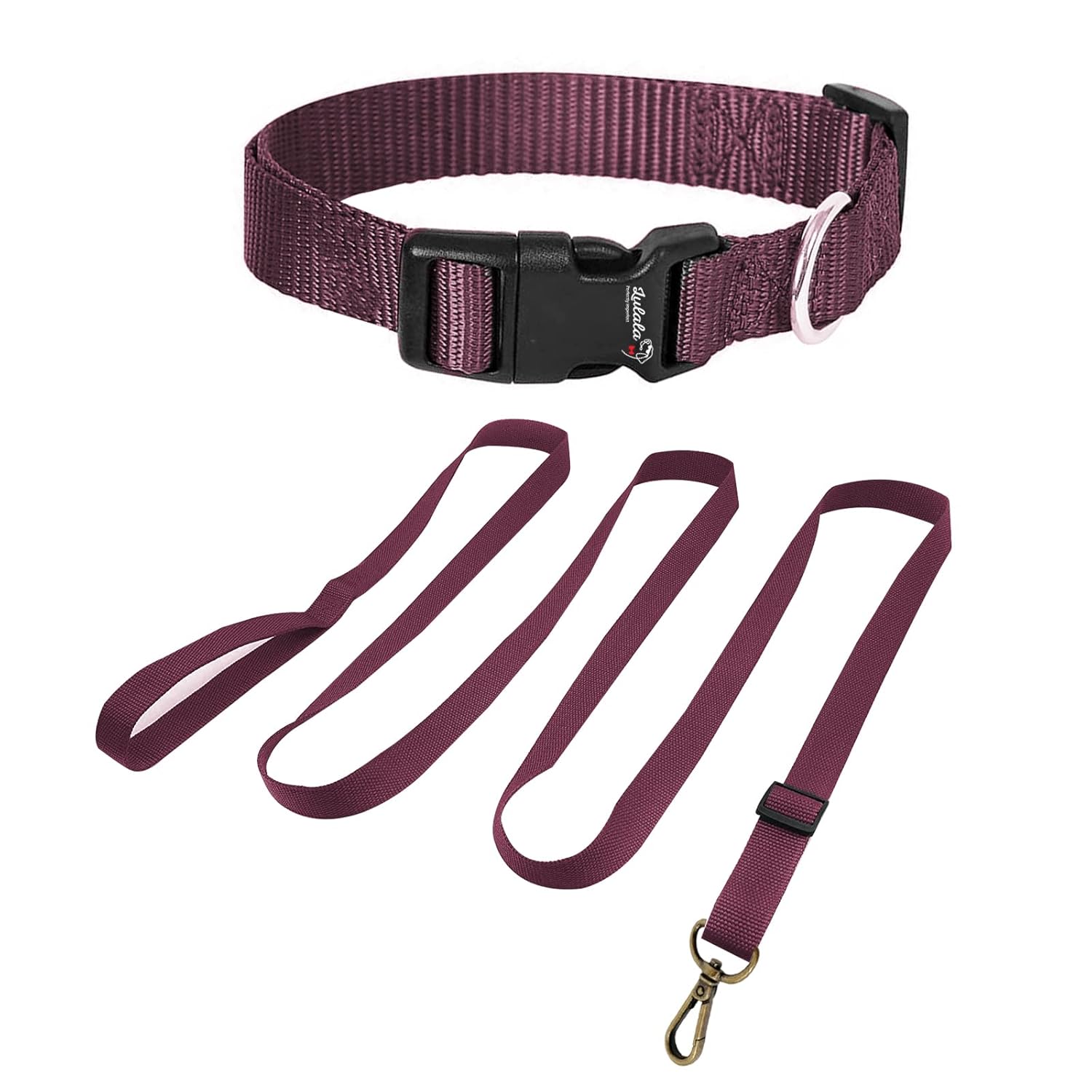 Dog Collar and Leash Set, Nylon