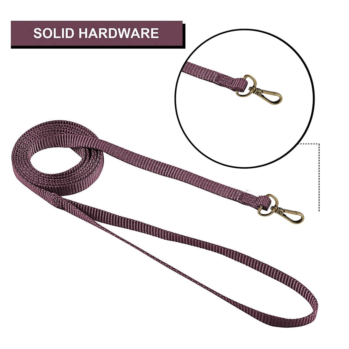 Dog Collar and Leash Set, Nylon