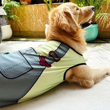 Dog Printed T-Shirts Clothes Vest