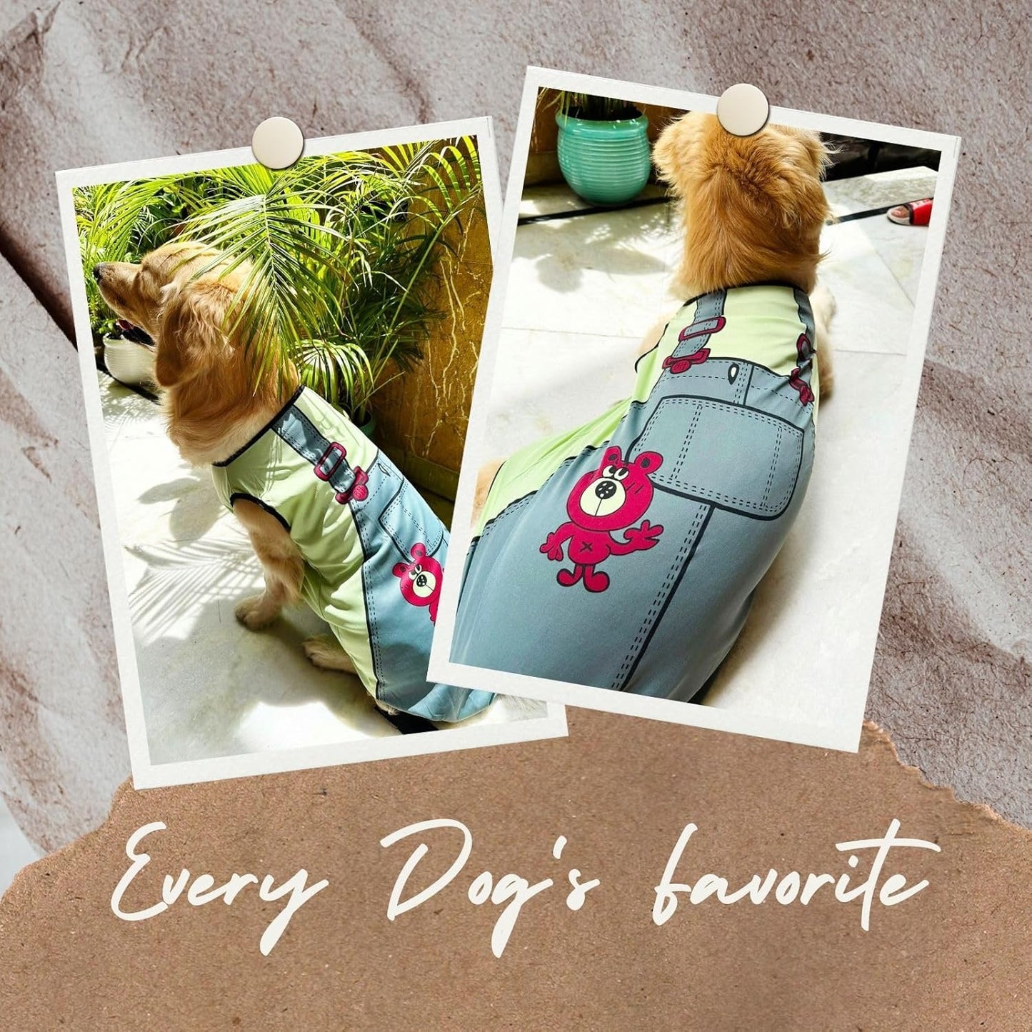 Dog Printed T-Shirts Clothes Vest