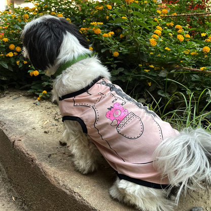 Soft Breathable Sleeveless Pet T-Shirt
