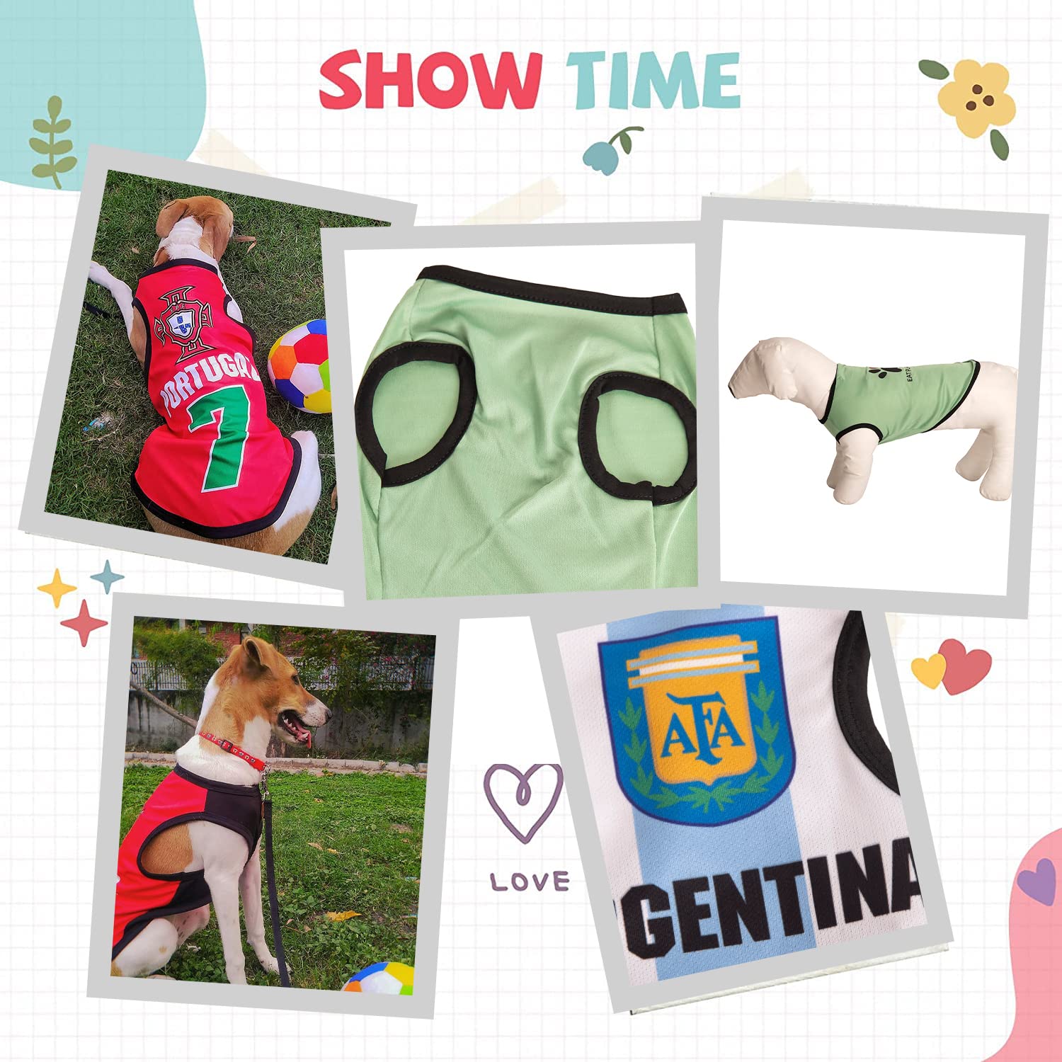 Summer Printed Pet T-Shirt