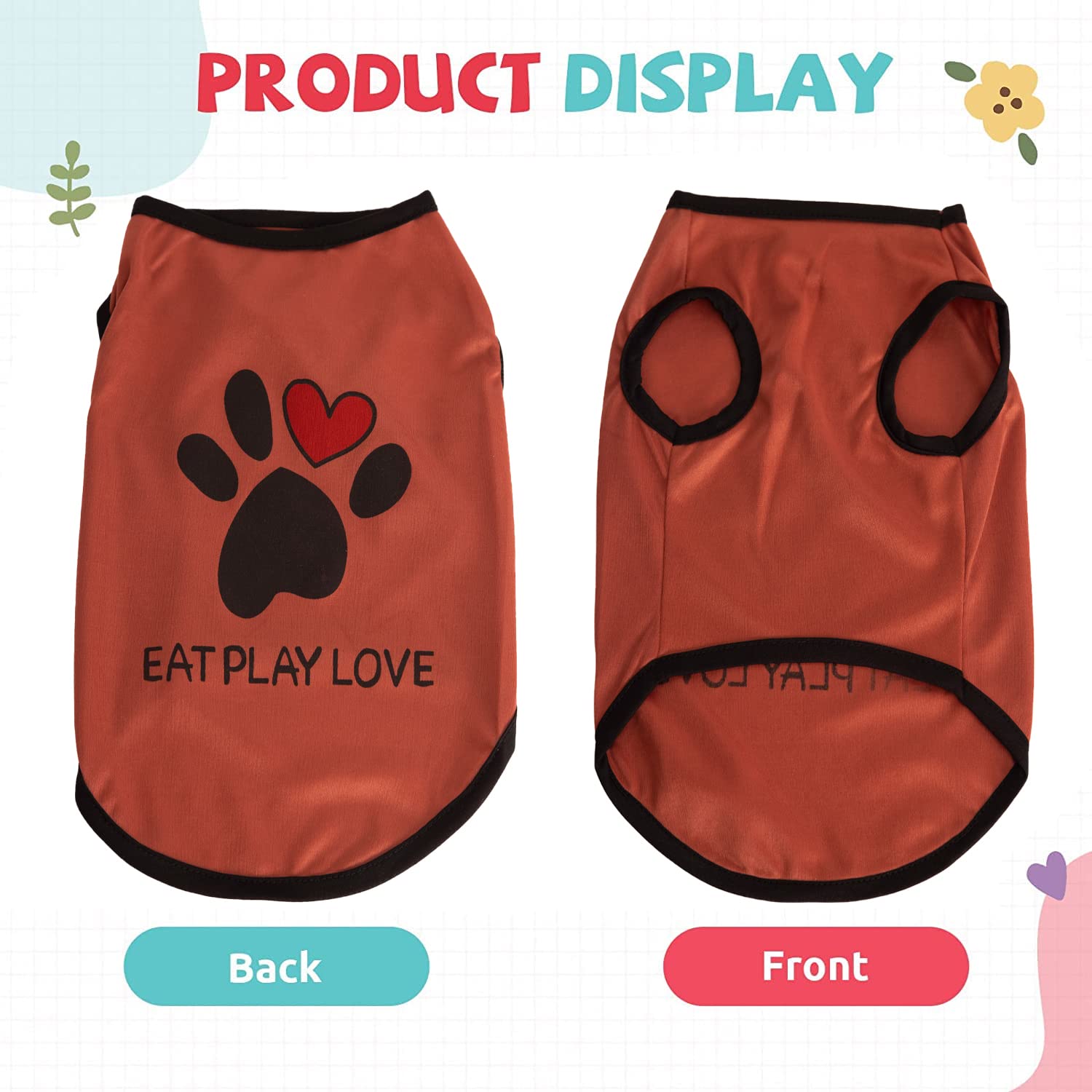 Summer Printed Pet T-Shirt