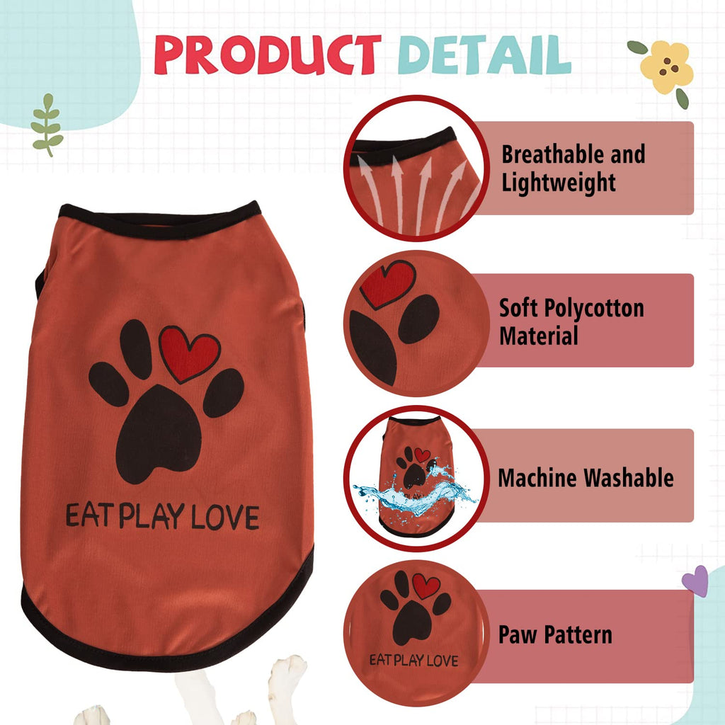 Summer Printed Pet T-Shirt