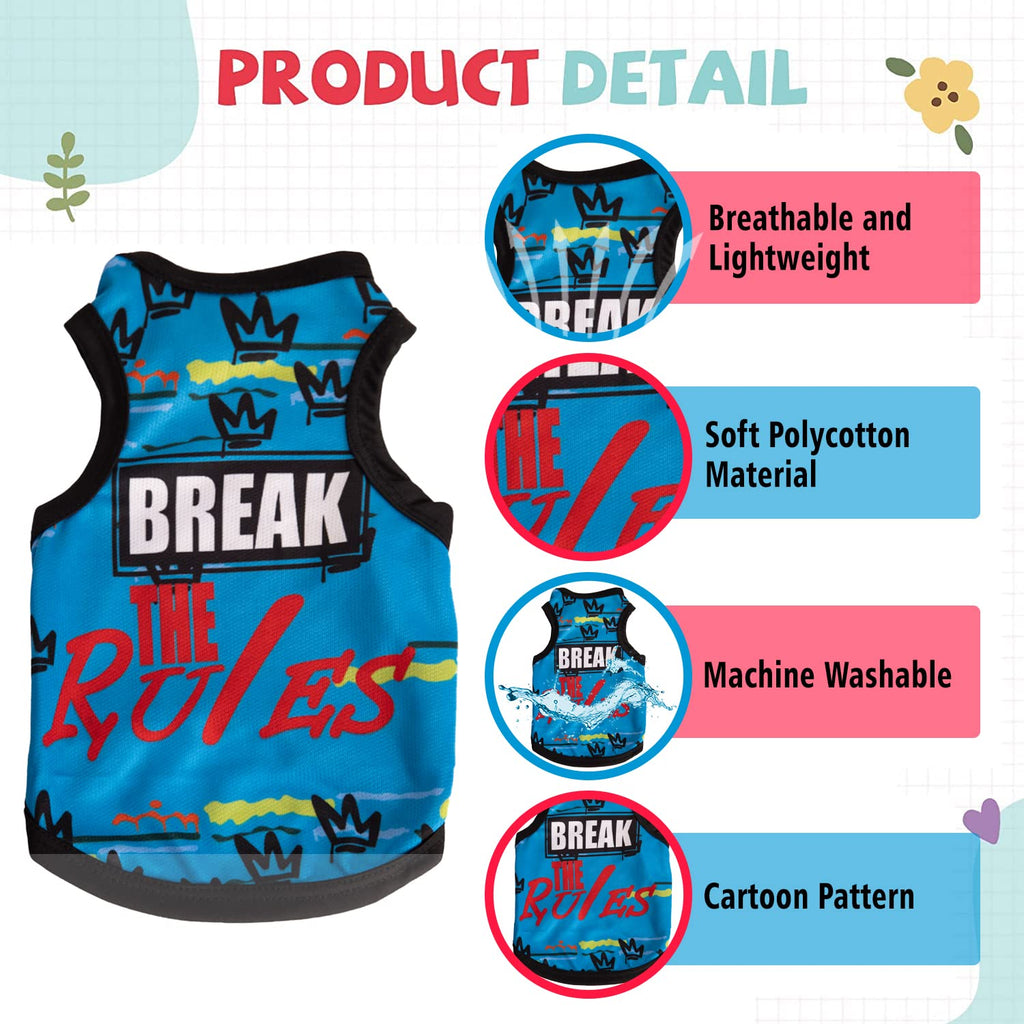 Printed Summer T-Shirts for Pets