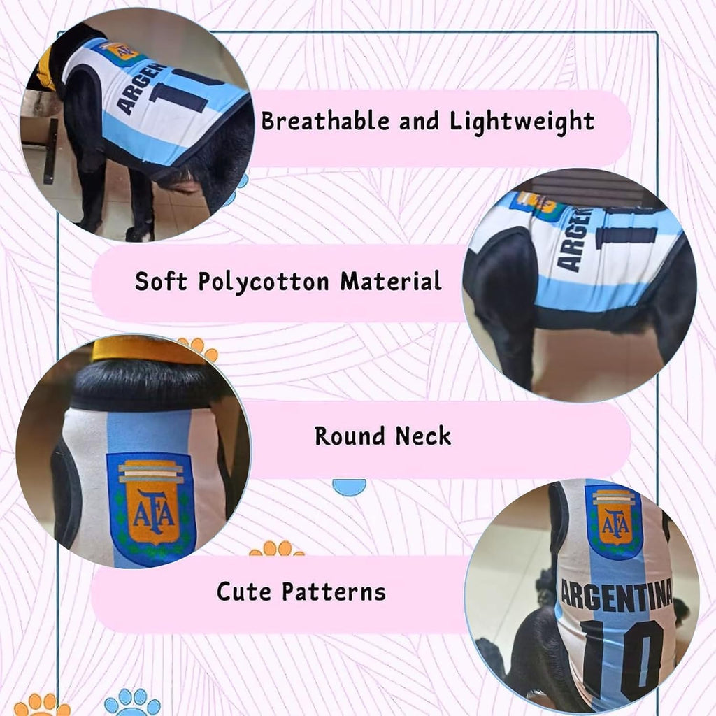 Printed Summer Pet T-Shirt