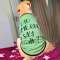 Cute Printed Summer T Shirts for Dogs