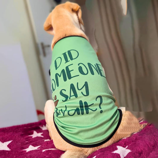 Cute Printed Summer T Shirts for Dogs