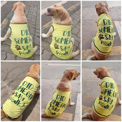 Cute Printed Summer T Shirts for Dogs