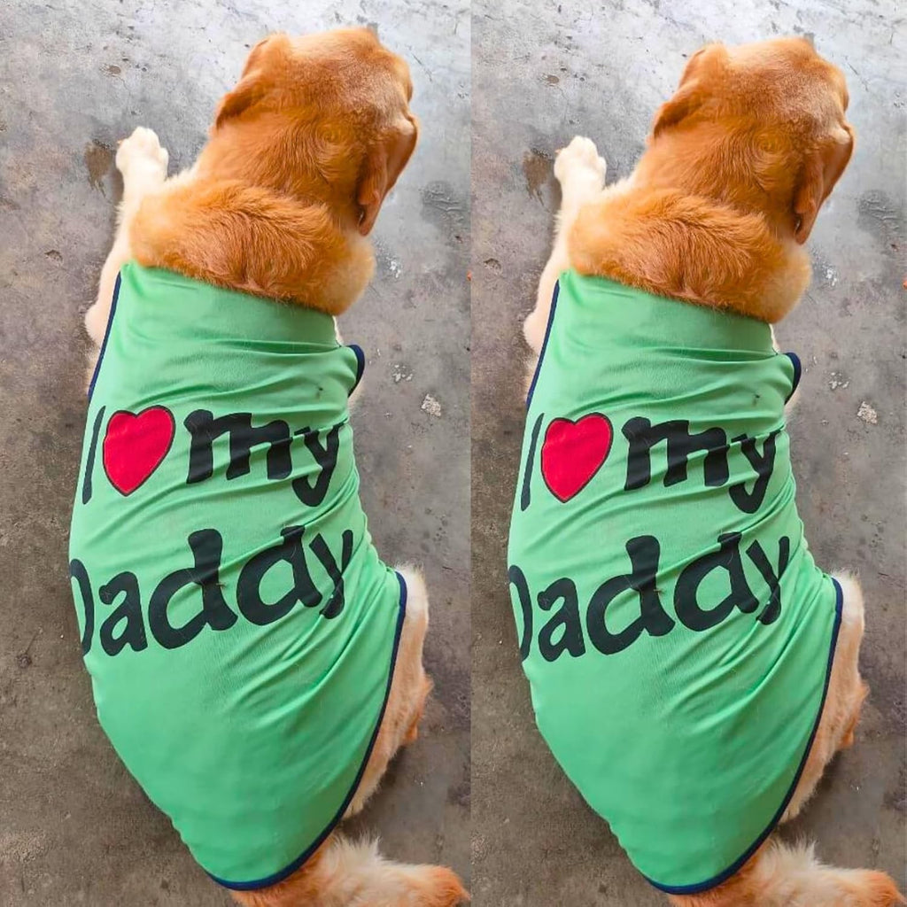 Printed Sleeveless Pet T-Shirt