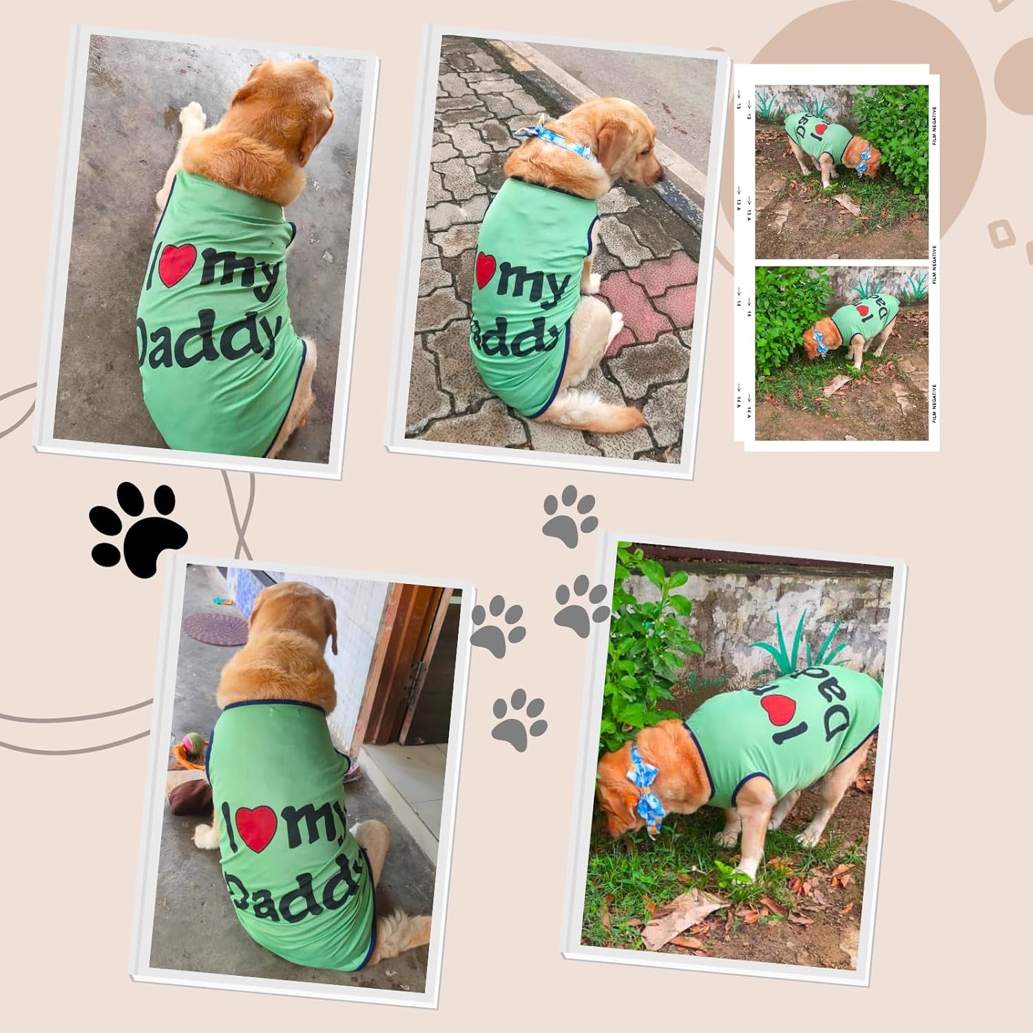 Printed Sleeveless Pet T-Shirt