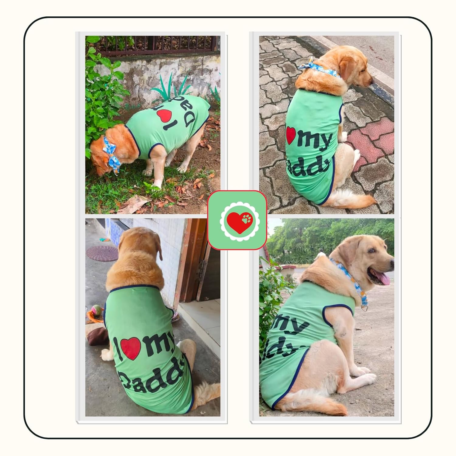 Printed Sleeveless Pet T-Shirt