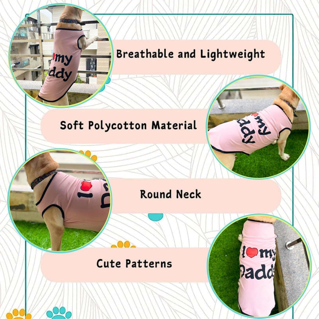 Printed  Pet T-Shirt for summer