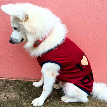 Printed Sleeveless Pet T-Shirt