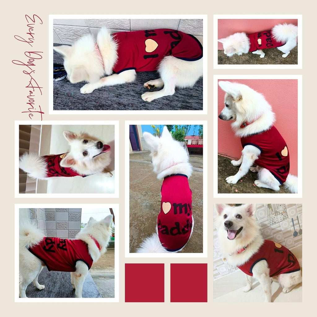 Printed Sleeveless Pet T-Shirt