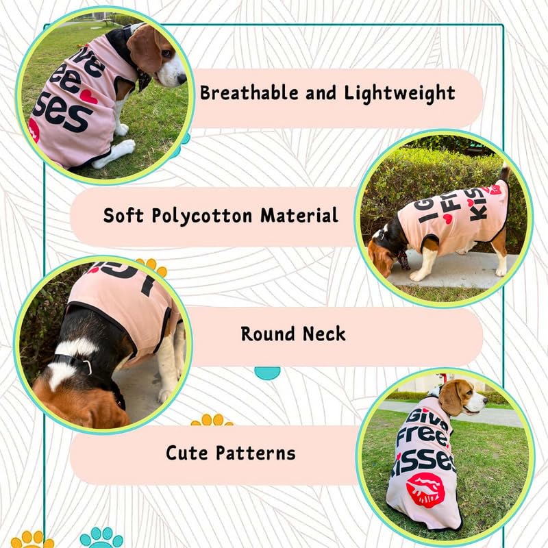 Printed Summer T-Shirts for Dogs