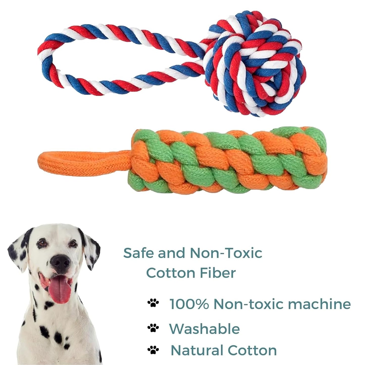 Cotton Rope Puppy Chew Toys