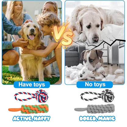Cotton Rope Puppy Chew Toys