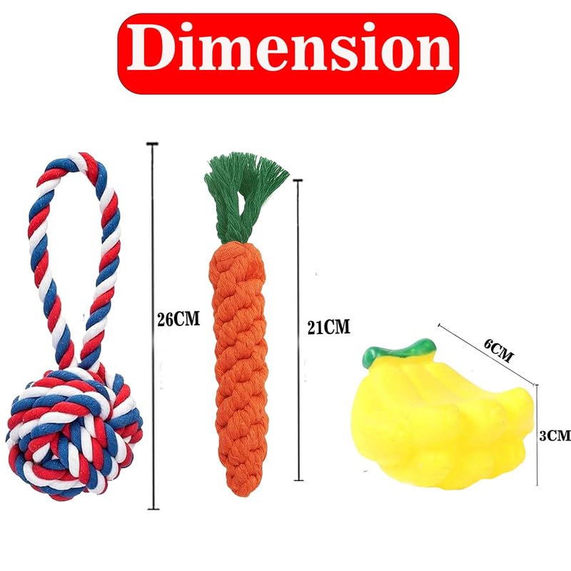 Puppy Teething Toy Combo Pack