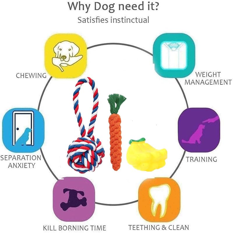 Puppy Teething Toy Combo Pack