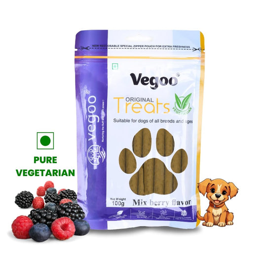 Dog Treat, Optimum Health Formula 100g (Blueberry)