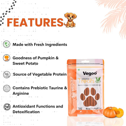 Dog Treat, Optimum Health Formula 100g (Pumpkin)