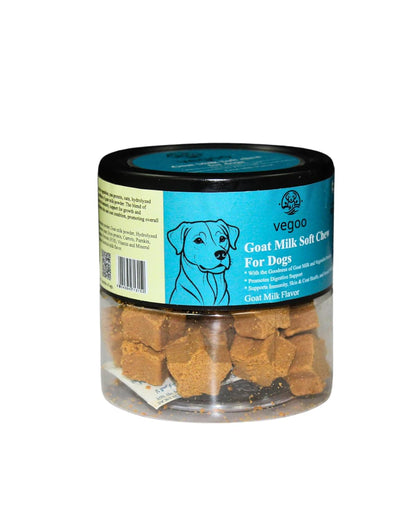 Dog Treats Goat Milk Flavored Dog Chew Bites 120g
