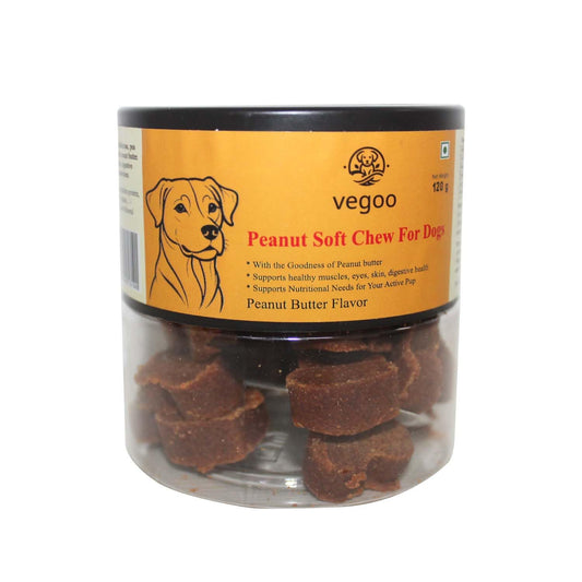 Dog Treats Rings for Dog Chew Bites 120g(Peanut)