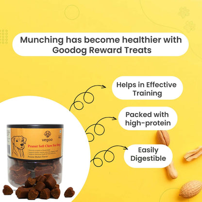 Dog Treats Rings for Dog Chew Bites 120g(Peanut)