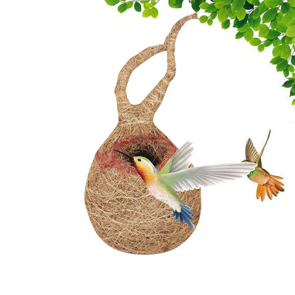 Natural Hanging Bird Nest House