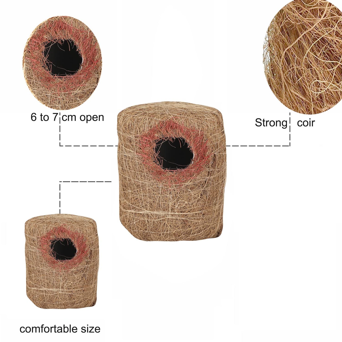 Handmade Natural Bird Nest House